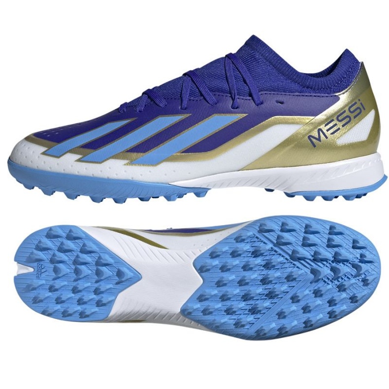 Adidas X Crazyfast League Messi Tf ID0718 skor blå