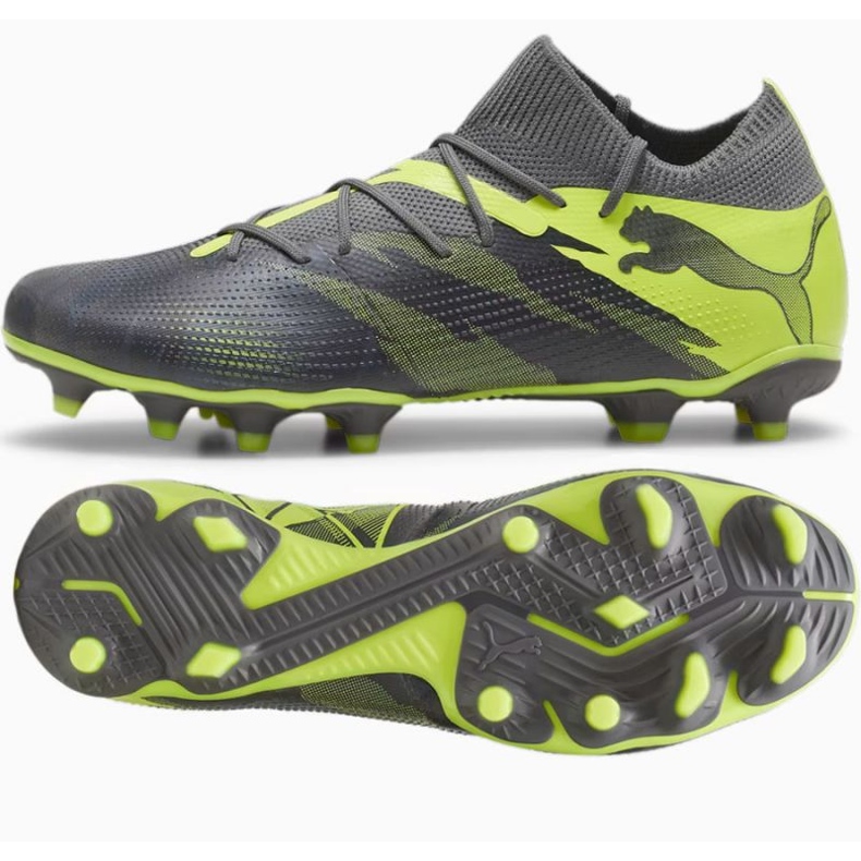 Puma Future 7 Match Rush FG/AG M 107842 01 skor grå