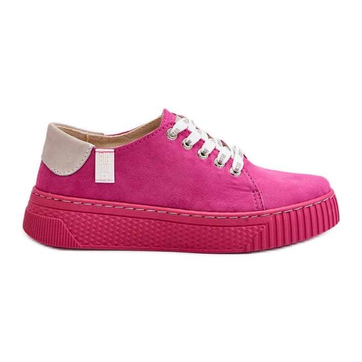 Dam Sneakers Memory Foam System Big Star NN276004 Fuchsia rosa