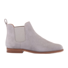 Marco Shoes Iggy Grey Chelsea stövlar beige