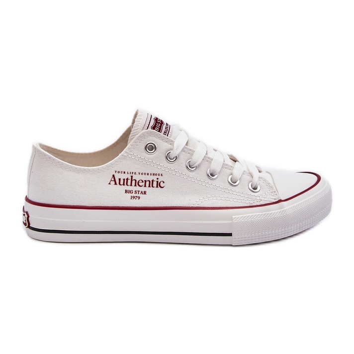 Damsneakers Big Star NN274235 Vit