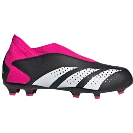 Adidas Predator Accuracy.3 Ll Fg Jr GW4606 fotbollsskor svart