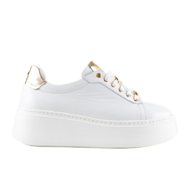 Karino vita läder sneakers