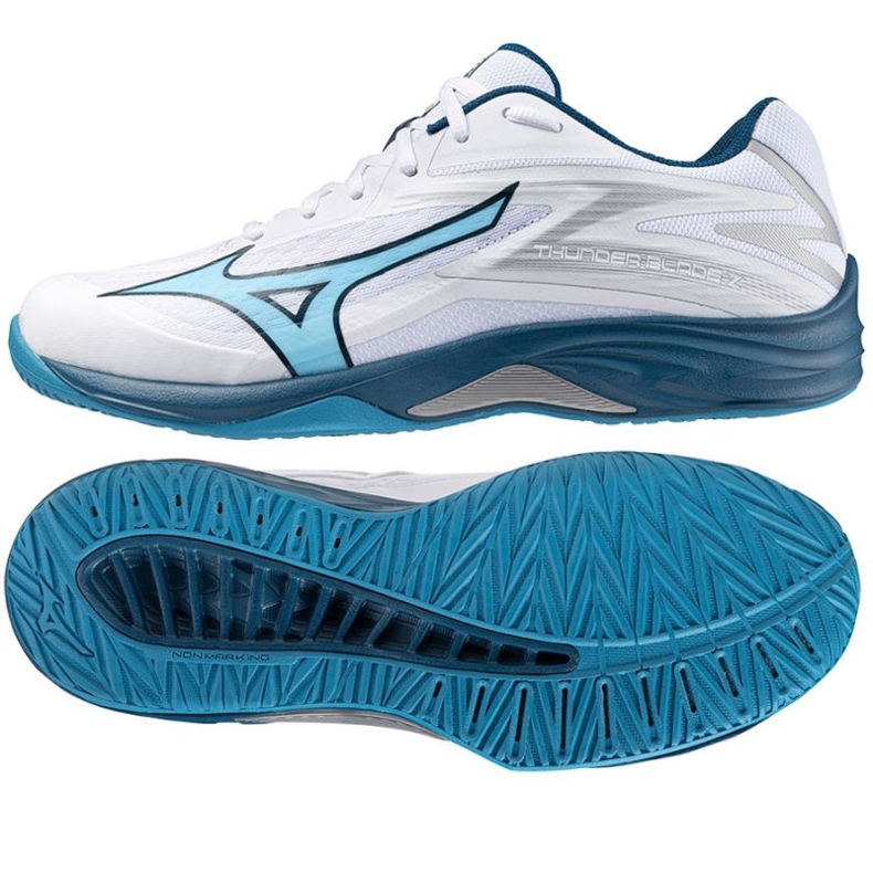 Mizuno Thunder Blade Z V1GA237021 volleybollskor vit