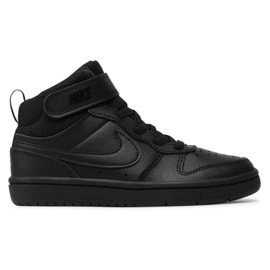 Nike Court Borough Mid 2 Jr CD7783-001 skor svart
