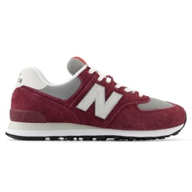 New Balance U574BGH skor Burgundy röd