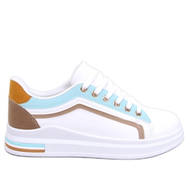 Ateer Blue damsneakers vit