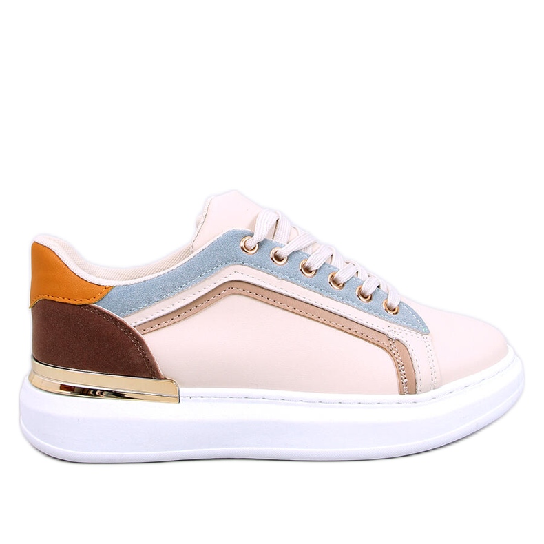 Duries Beige damsneakers