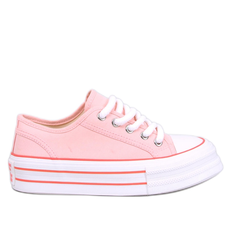 Moorel Pink dubbelsula sneakers rosa