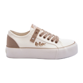 Lee Cooper LCW-24-31-2198 Sneakers i tyg för damer, vita
