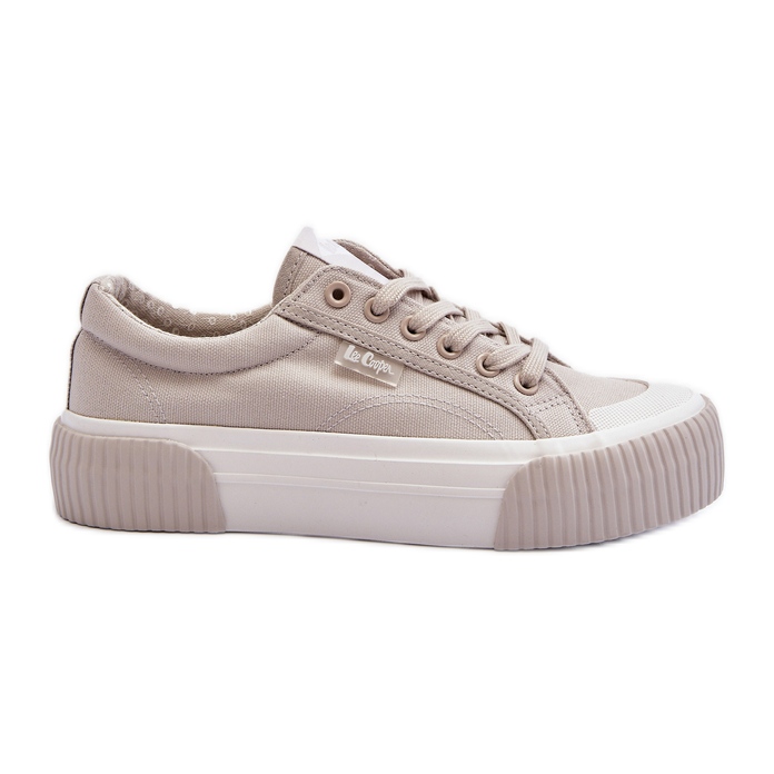 Sneakers dam med tjock sula Lee Cooper LCW-24-31-2178 Grå