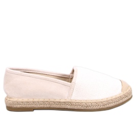 Haydon Beige espadrillor i canvas för kvinnor