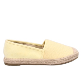 Haydon Yellow espadrillor i canvas för kvinnor gul