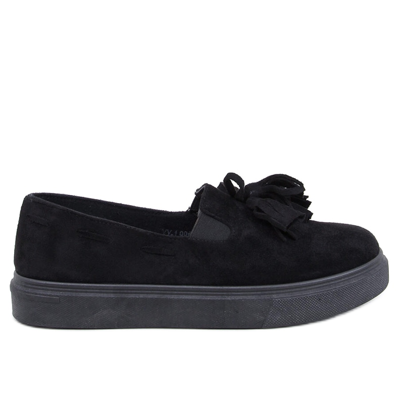Krauss Black tofs loafers svart