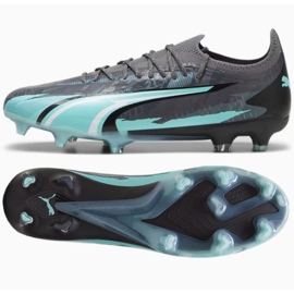 Puma Ultra Ultimate Rush FG/AG M 107827-01 fotbollsskor grå