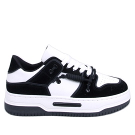 Clavell Svarta sneakers med hög sula