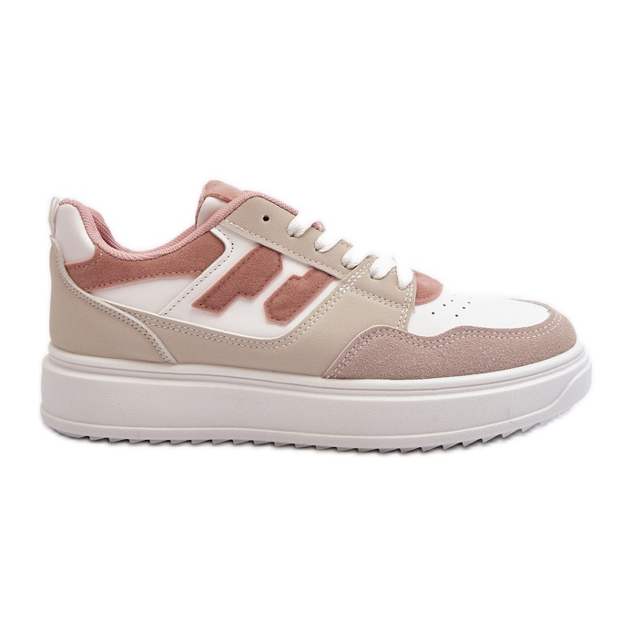 Beige Regines Låga Sneakers för kvinnor