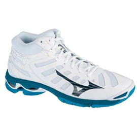 Mizuno Wave Voltage Mid M V1GA216586 volleybollskor vit