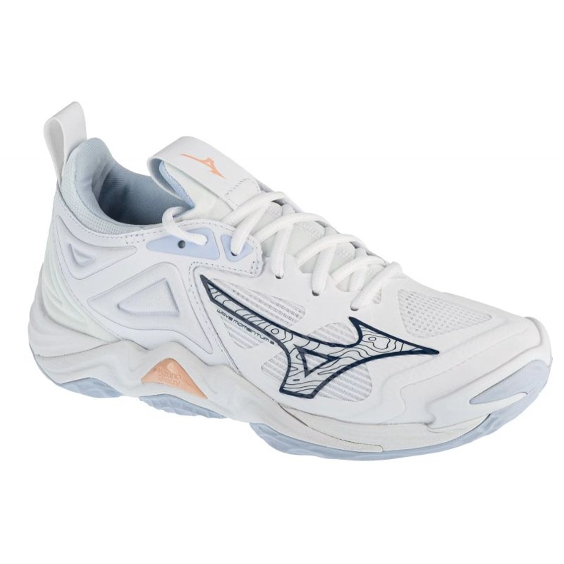 Mizuno Wave Momentum 3 W V1GC231200 volleybollskor vit