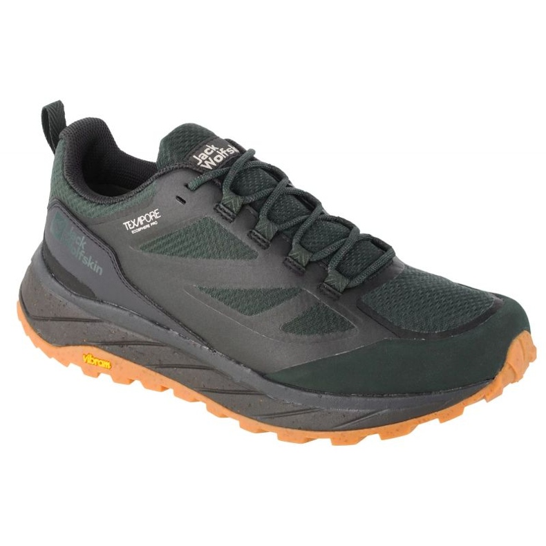 Jack Wolfskin Terraventure Texapore Low M skor 4051621-4161 grön