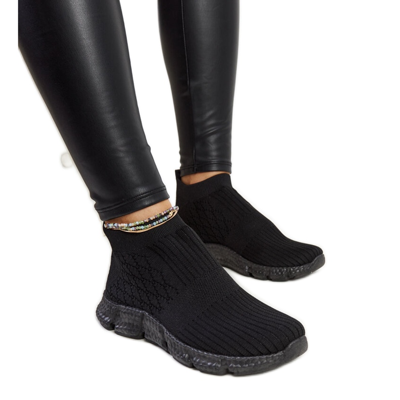 Svarta lätta sportsneakers från Vaclav