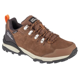 Jack Wolfskin Refugio Texapore Låga skor 4050821-5238 brun