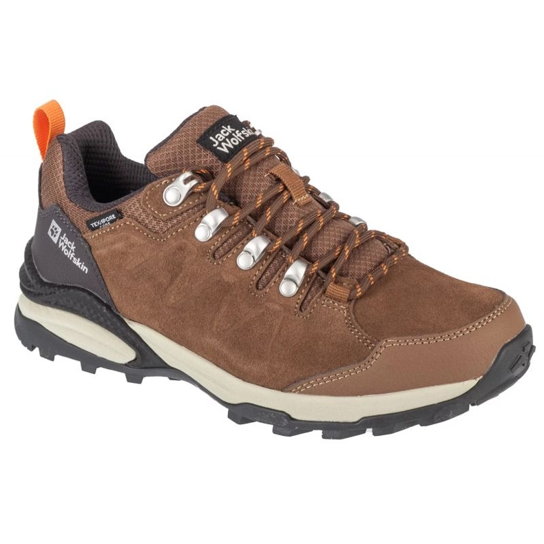 Jack Wolfskin Refugio Texapore Låga skor 4050821-5238 brun