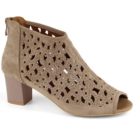 Mockastövlar Jezzi W JEZ428 ljusbruna