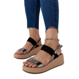 Tonka kil sandaler svart