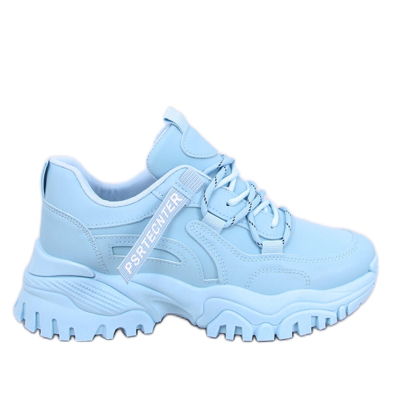 Bains Blue wedge sneakers blå