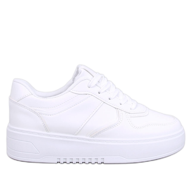 Lees White damsneakers vit