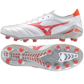 Mizuno Morelia Neo Iv Beta Elite Md M fotbollsskor P1GA244260 vit