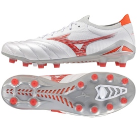 Mizuno Morelia Neo Vi Beta Japan Mix Md M fotbollsskor P1GA244060 vit