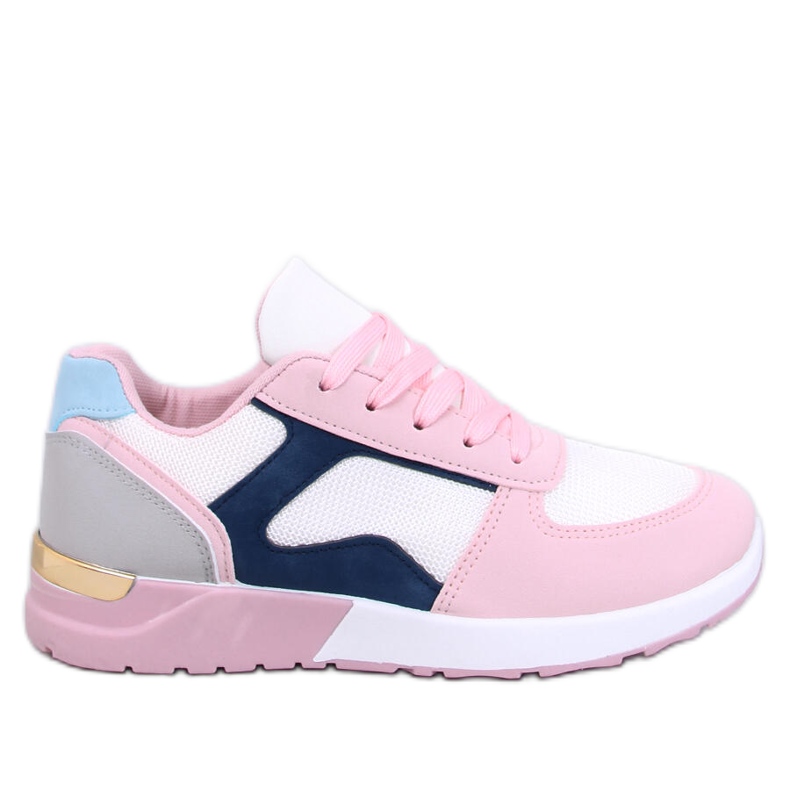 Lätta damsneakers Doleh MULTI-003 rosa