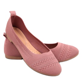 Newey Pink stickade balettkläder rosa