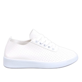 Hodges Vita genombrutna sneakers