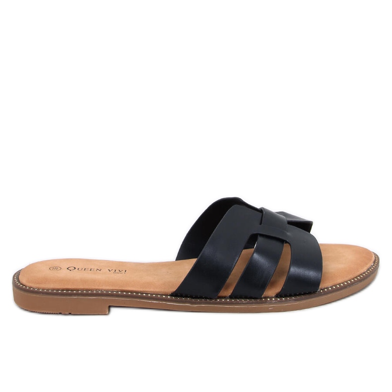 Charnes Svarta flipflops för kvinnor