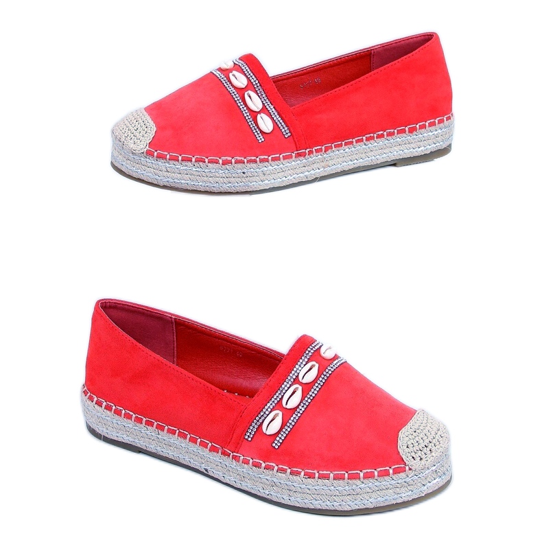 Ocean Orange skal espadrillor