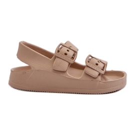 Lätt flip-flops för barn med spännen Big Star NN374539 Beige