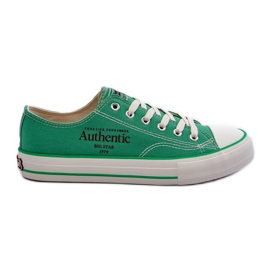 Sneakers för män Big Star NN174062 Grön