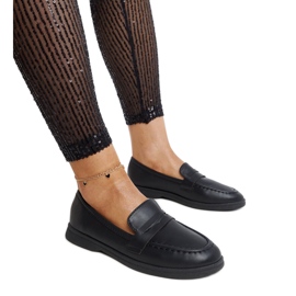 Svarta klassiska Nawrah mockasiner