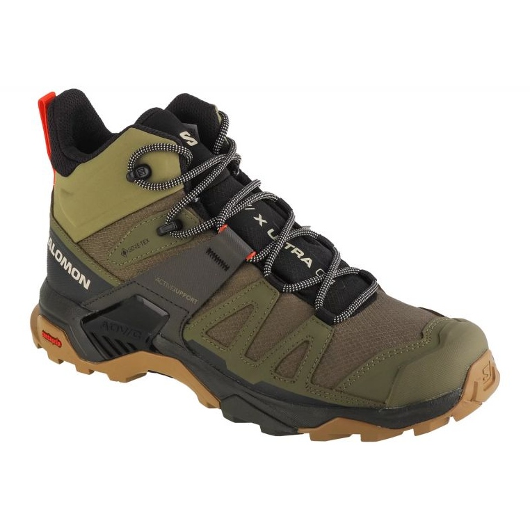 Salomon X Ultra 4 Mid Gtx M 417398 skor grön