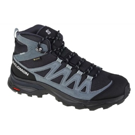 Salomon X Ward Leather Mid Gtx W 471820 skor svart