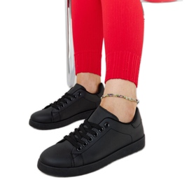 Svarta Birikti platåsneakers