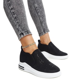 Svarta Fossacesia wedge sneakers