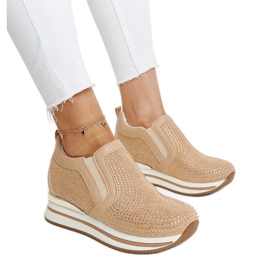 Bruna Cadelaria wedge sneakers