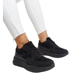 Svarta Nereida plattformssneakers