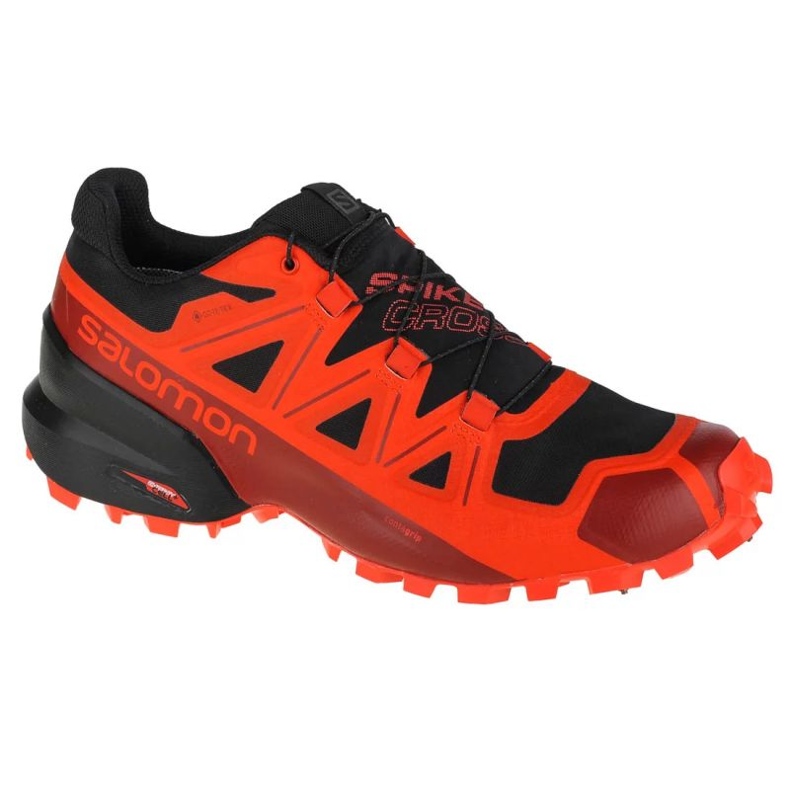 Salomon Spikecross 5 Gtx 408082 löparskor röd