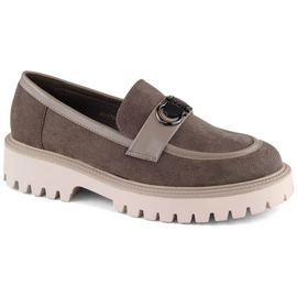 Potocki mockasiner YQ21342 W WOL233 brun