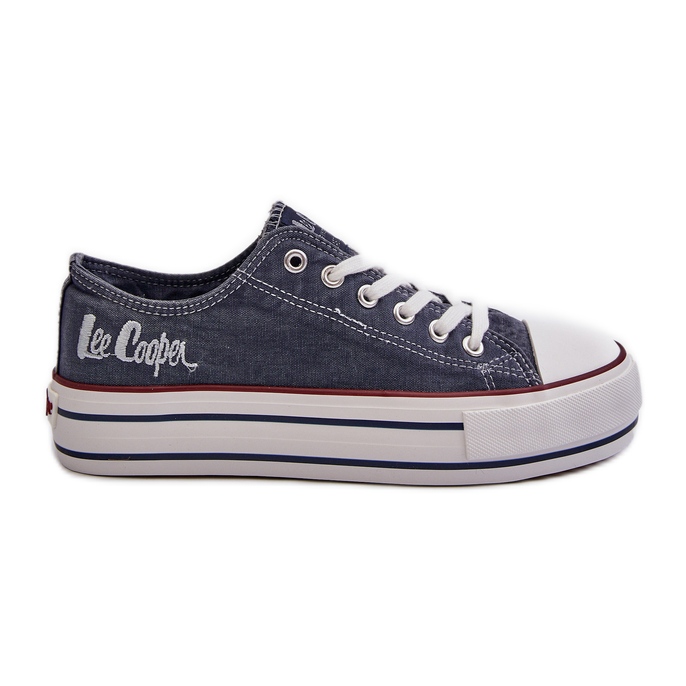 Sneakers dam med tjock sula Lee Cooper LCW-24-31-2220 Marinblå